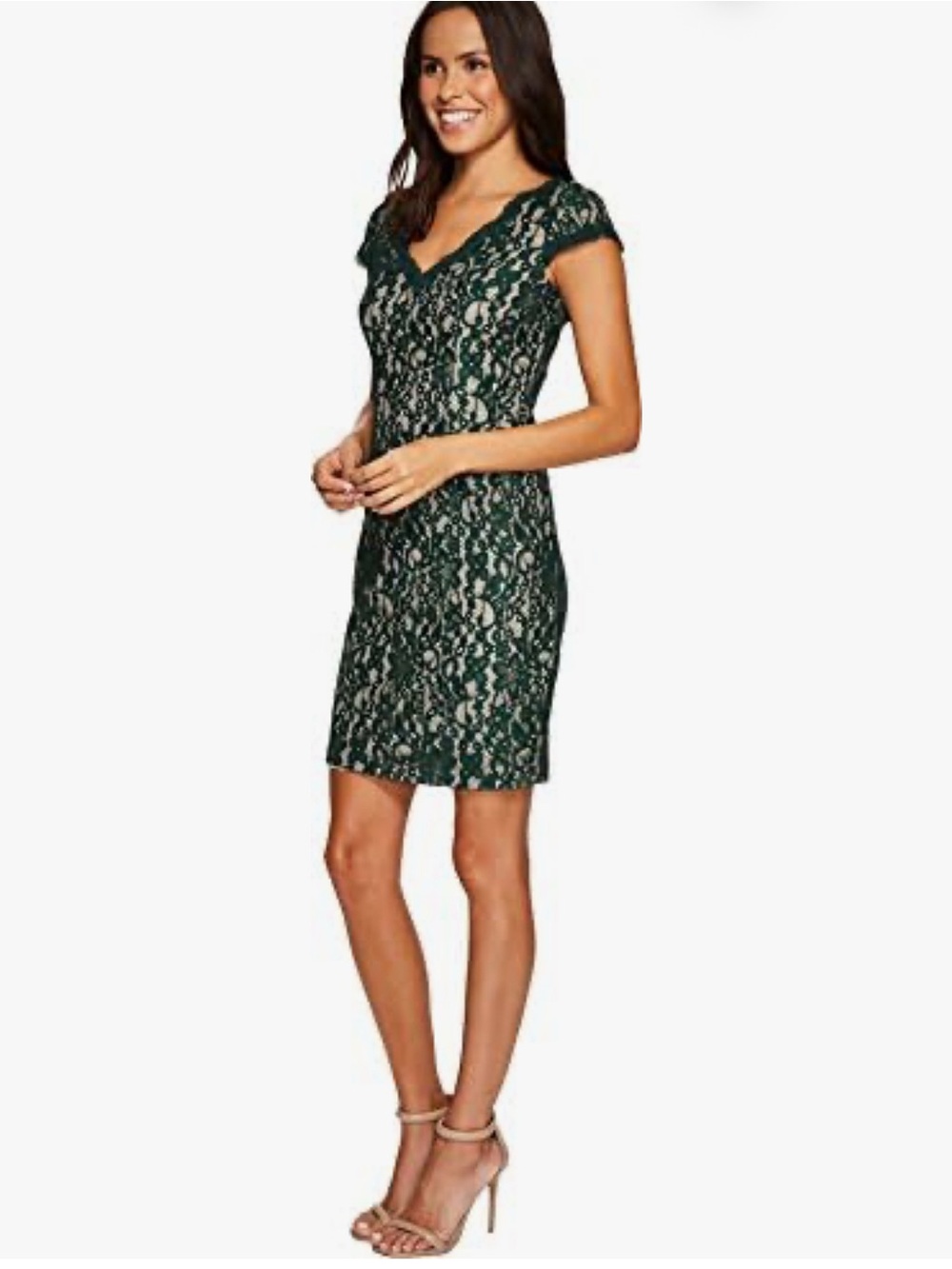 Adrianna Papell Women's Aubrey Lace Dress NWT SIZE 4